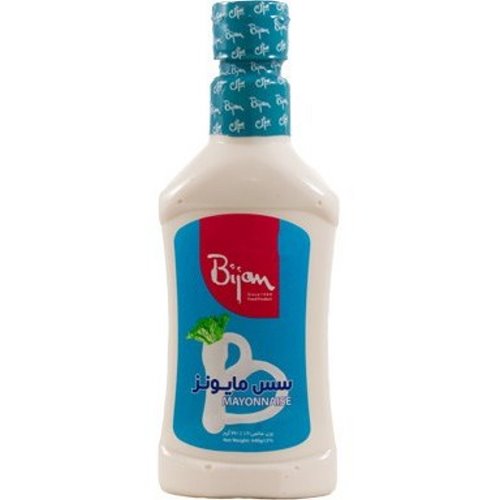 سس مایونز با چربی کاهش یافته بطری پت 440 g نام تجارتی بیژن مرجع عرضه کننده محصولات غذایی بیژن کشور س