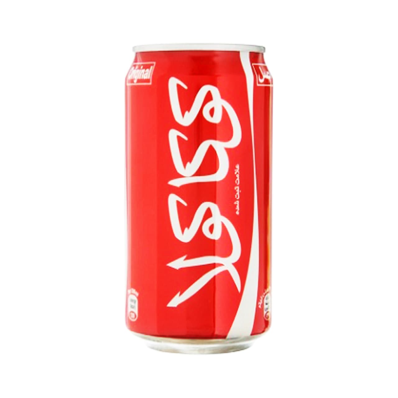 نوشابه گازدار کولا قوطی فلزی 330  سی سی  کوکاکولا